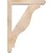 Ekena Millwork Funston Craftsman Smooth Bracket w/ Offset Brace, Douglas Fir, 5 1/2"W x 32"D x 44"H BKT0604X32X44FST04SDF - alternate 4